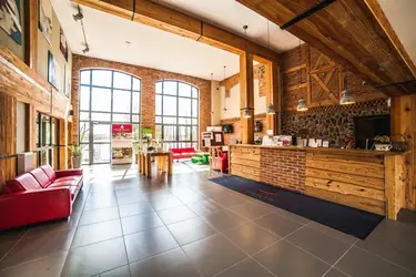 Cameră cu balcon în Zalesie Mazury Active Spa — odihnă confortabilă